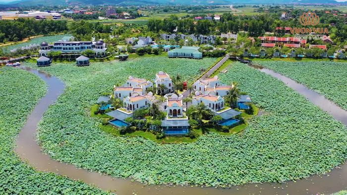 Hình ảnh tuyệt đẹp về Vườn Vua Resort & Villas