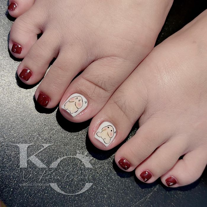 Nghệ thuật vẽ móng tinh xảo tại K Oanh Nail