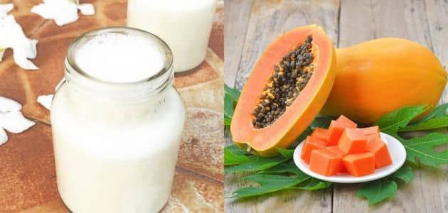 Chữa sẹo lồi với đu đủ và sữa chua