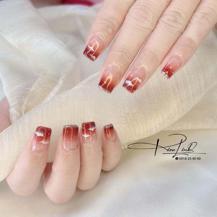 Nghệ thuật vẽ móng tinh xảo tại Kiều Linh Nail
