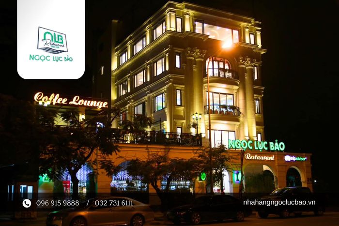 Không gian ấn tượng tại Ngọc Lục Bảo Restaurant