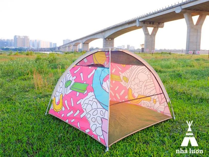 Không gian trưng bày đa dạng tại Nhà Lượn