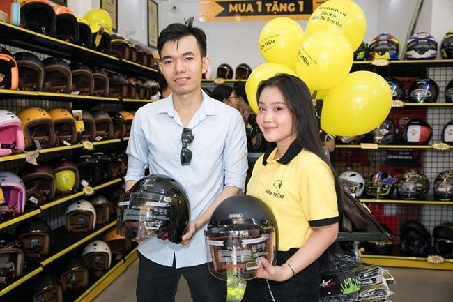 Thiên đường mũ bảo hiểm chính hãng chất lượng cao