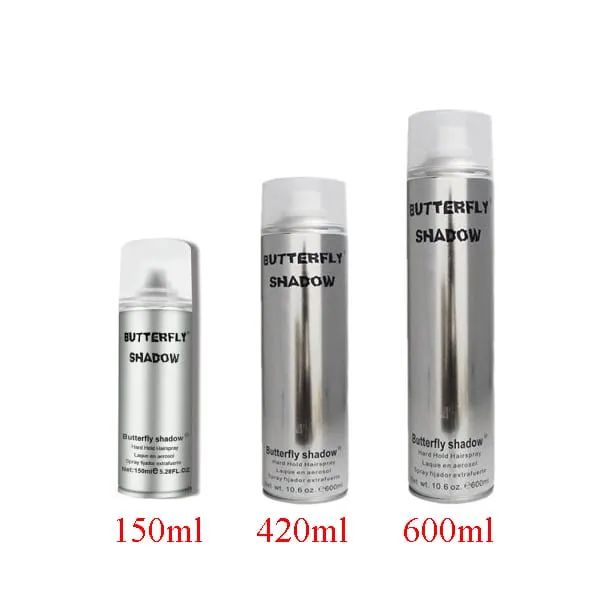 Hình ảnh thực tế Gôm xịt tóc Butterfly Shadow