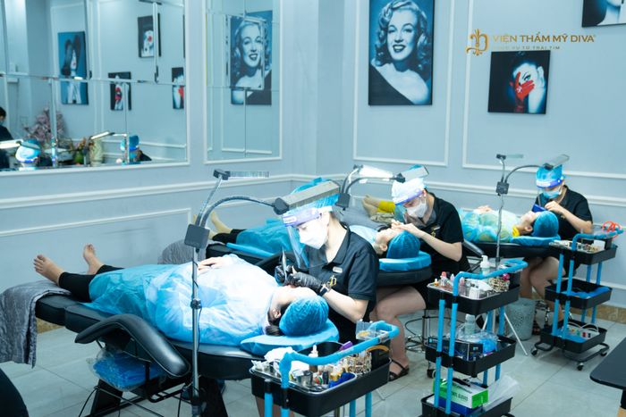 Không gian sang trọng đạt chuẩn 5 sao tại Viện Thẩm Mỹ DIVA