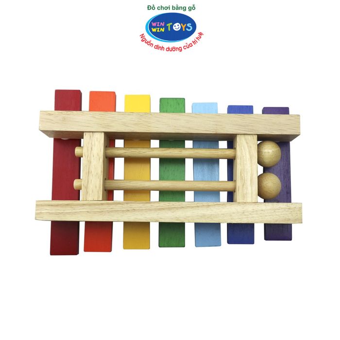 Đàn gỗ 7 thanh Winwintoys - Đồ chơi giáo dục âm nhạc cao cấp (Ảnh minh họa)