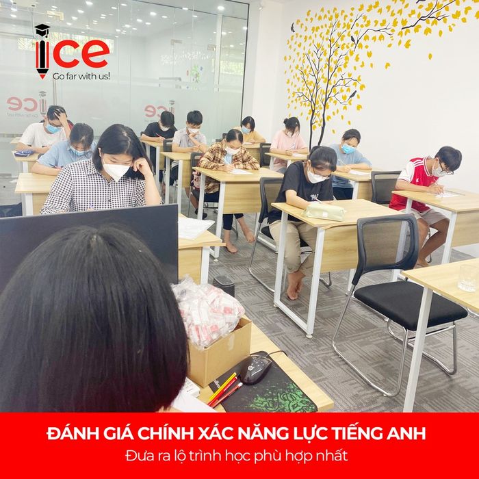 Không gian học tập hiện đại tại Hệ Thống Anh Ngữ ICE