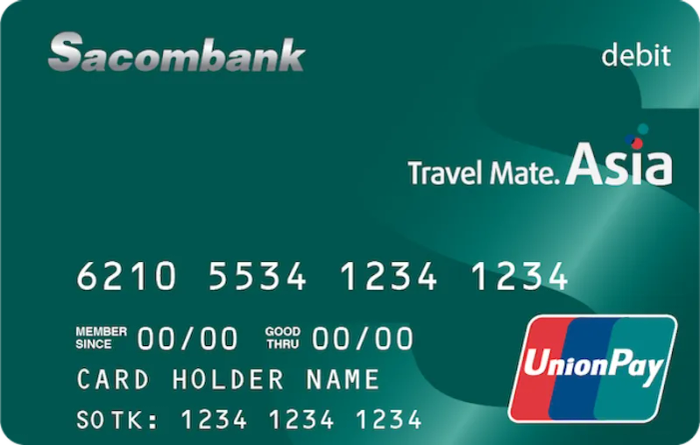 Hình ảnh Thẻ Debit Sacombank UnionPay - Ảnh 1