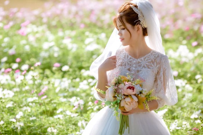 Khoảnh khắc lộng lẫy của cô dâu tại GIA LINH Studio