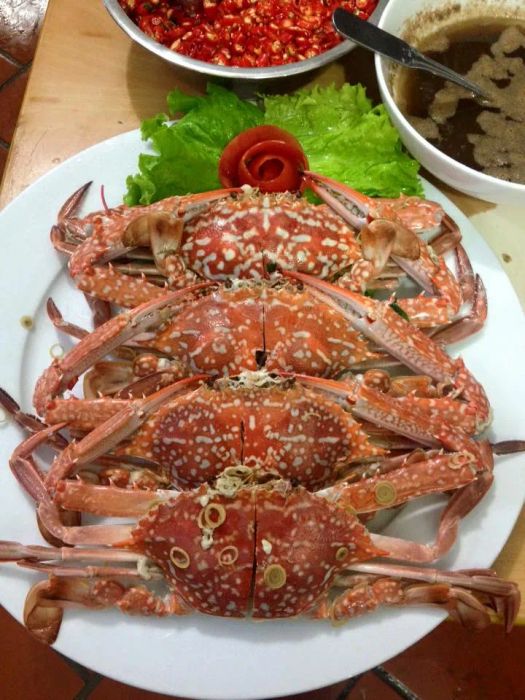 Hải sản tươi sống tại Nhà Hàng Sao Biển