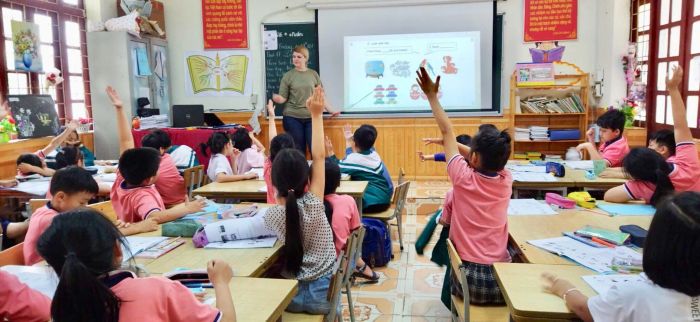 Không gian học tập hiện đại tại Trung Tâm Ngoại Ngữ GEL