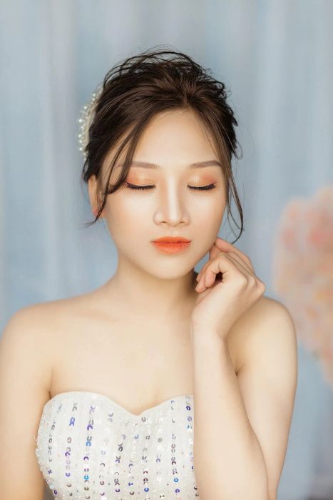 Hình ảnh cô dâu thanh thoát tại Valentine II Studio