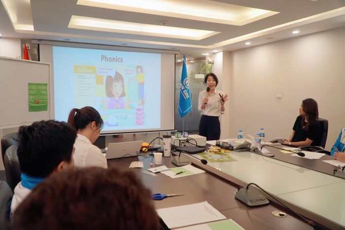 Hình ảnh lớp học tiêu chuẩn quốc tế tại Ocean Edu
