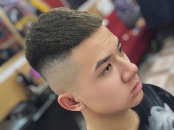 Hình ảnh không gian sang trọng tại Hiếu Barber