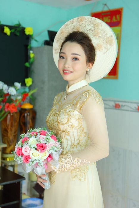 Hình ảnh cô dâu được tôn vinh bởi Hoàng Kim Bridal