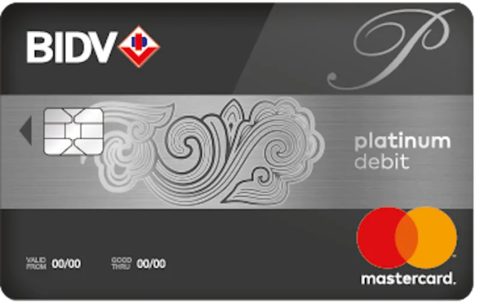 Hình ảnh Thẻ Debit BIDV Mastercard Platinum - Ảnh 1