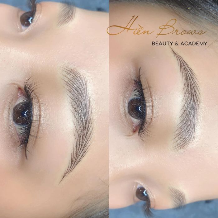 Hình ảnh thực tế dịch vụ tại Hiền's Brows
