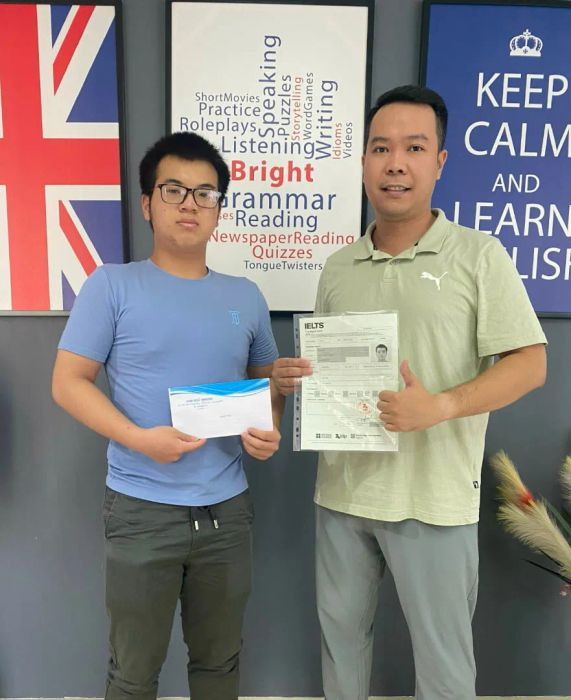 Giờ học tương tác sôi nổi tại Anh ngữ Bright