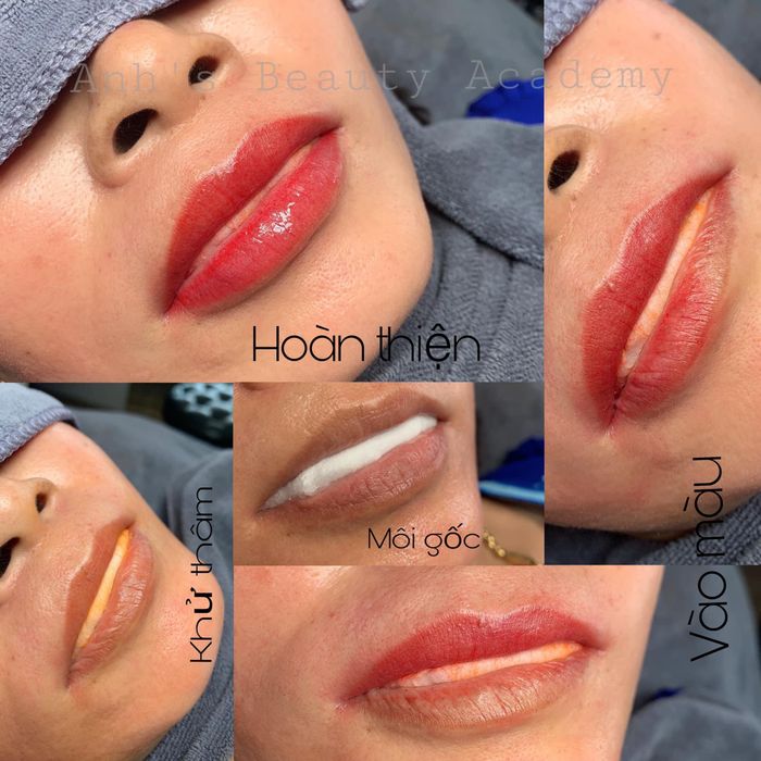Không gian hiện đại và tiện nghi tại Anh's Beauty Academy