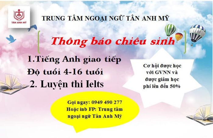 Trung tâm Anh ngữ Anh Mỹ với đội ngũ giảng viên nhiệt huyết, giàu kinh nghiệm và cơ sở vật chất hiện đại sẽ là nơi giúp bạn chinh phục mọi mục tiêu học tiếng Anh của mình.