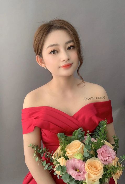 Hình ảnh cô dâu rạng rỡ tại LOAN Wedding