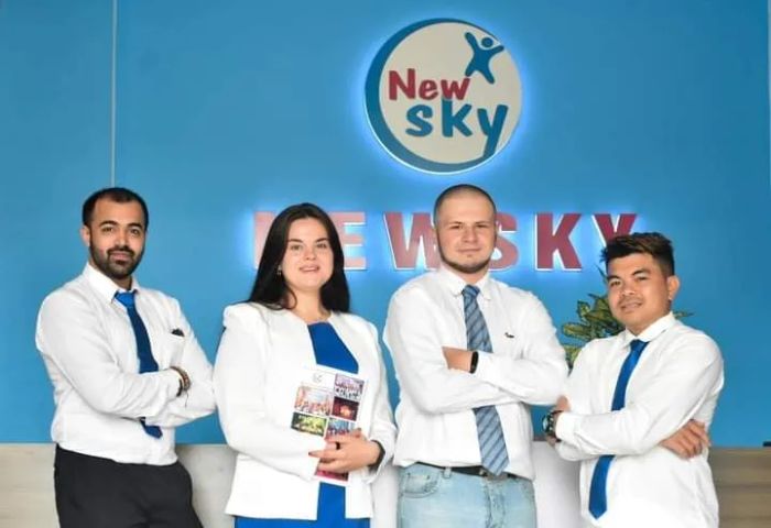 Không gian học tập hiện đại tại Anh ngữ NewSky