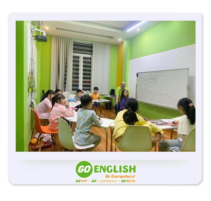 Hoạt động giảng dạy tại HỌC VIỆN ANH NGỮ GO - ENGLISH