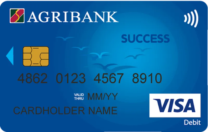 Hình ảnh Thẻ Debit Agribank Visa - Ảnh 1