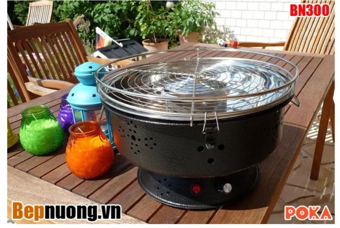 Hình Ảnh Bếp Nướng Than Hoa Najico BN300 1