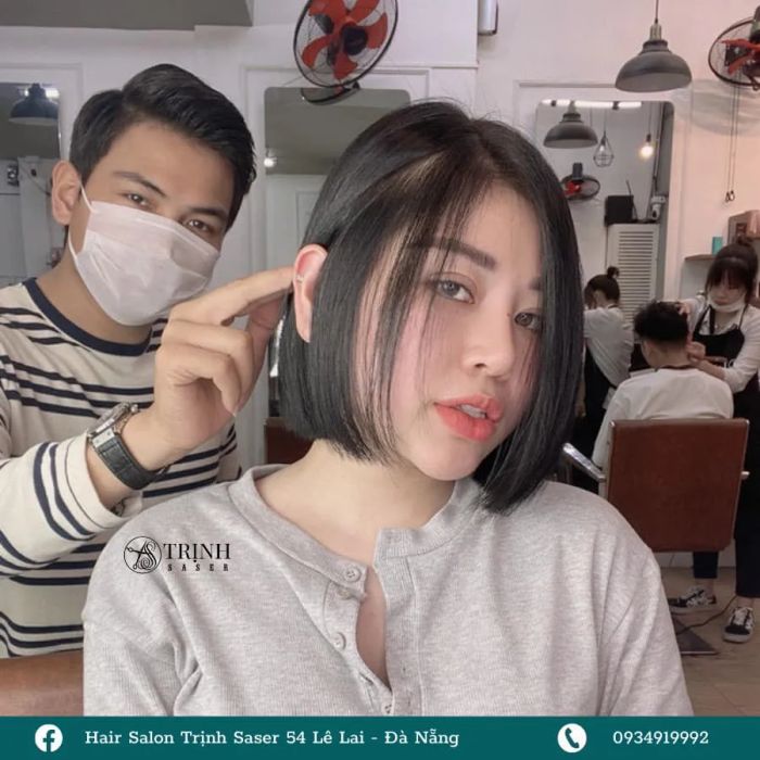 Không gian sang trọng tại Hair Salon Trịnh Saser