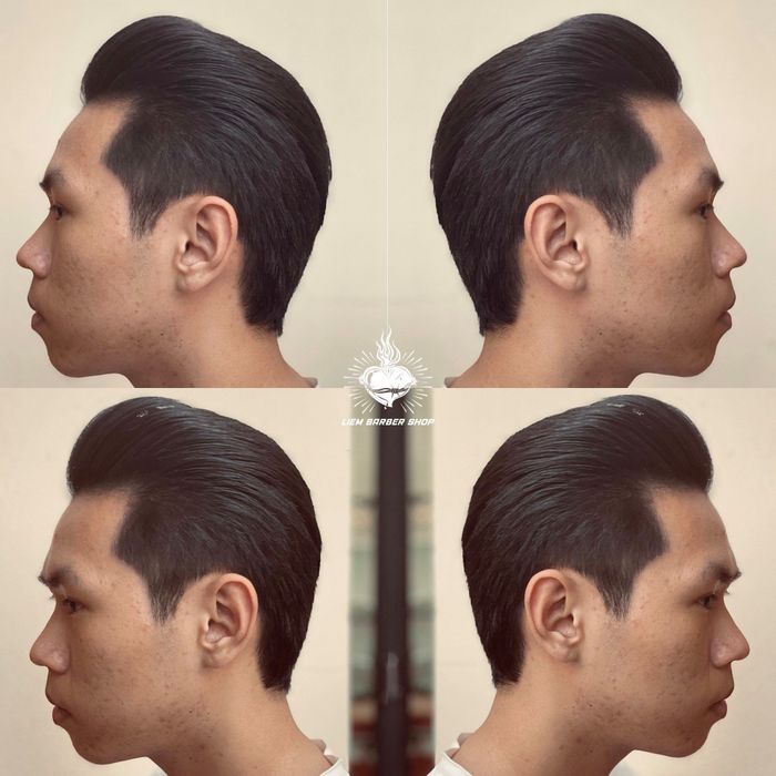 Hình ảnh phong cách làm việc chuyên nghiệp tại Liem Barber Shop