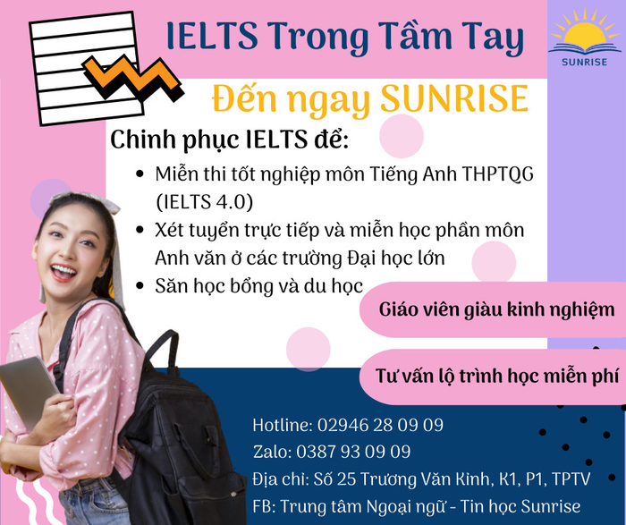 Hình ảnh 1: Cơ sở vật chất hiện đại tại Trung tâm Sunrise