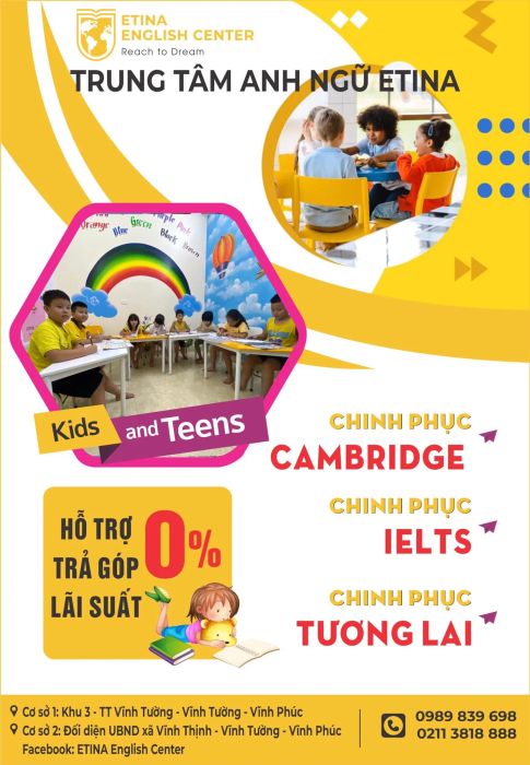 Hình ảnh Trung Tâm Anh Ngữ Etina 1