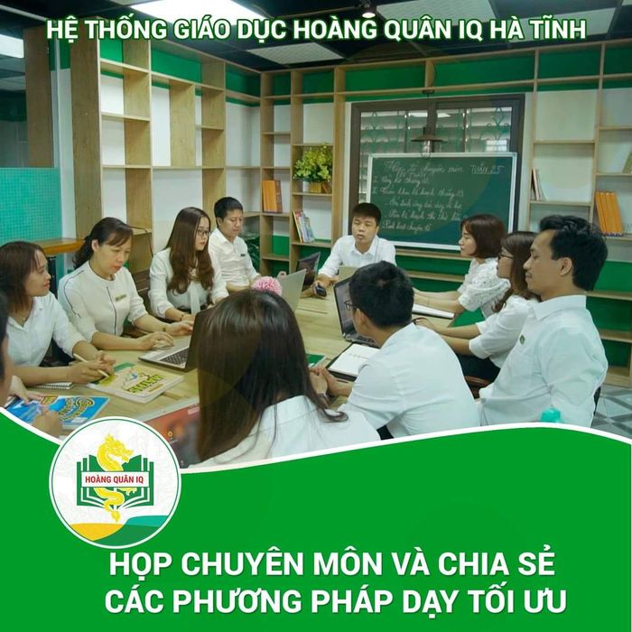 Hoạt động giảng dạy tương tác tại Hoàng Quân IQ