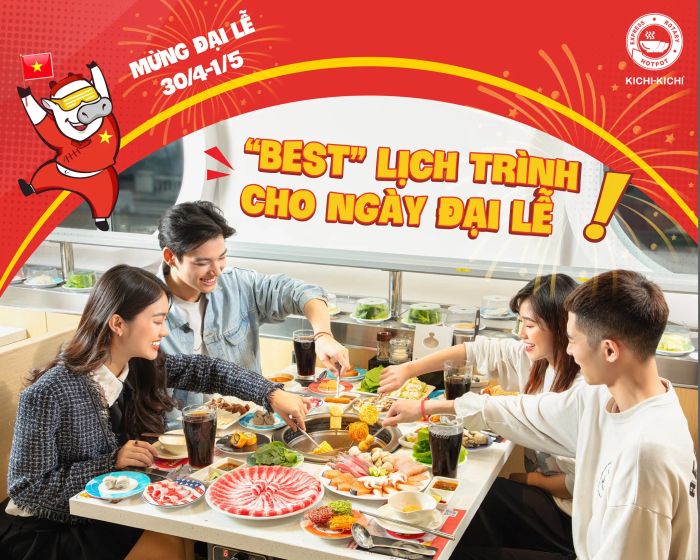 Không gian ấm cúng tại Kichi-Kichi Nguyễn Lương Bằng