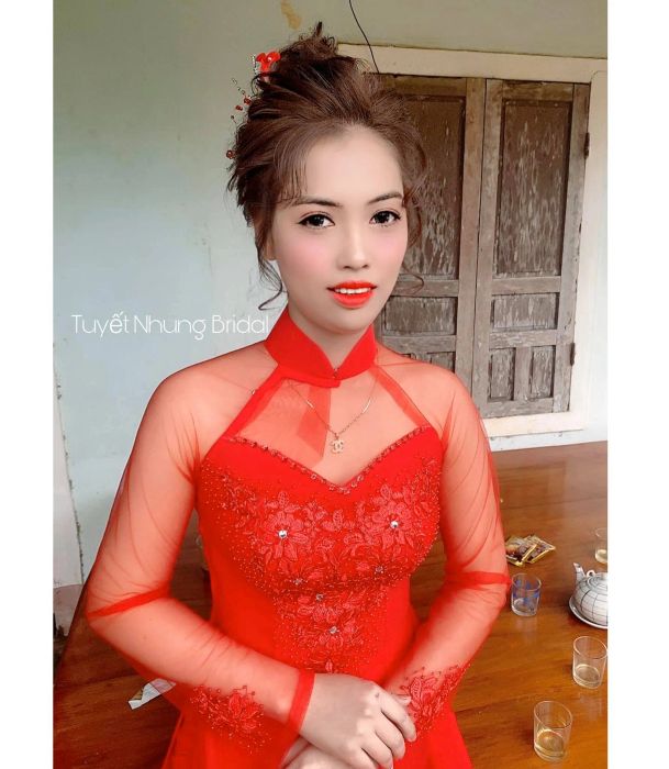 Hình ảnh make-up ấn tượng từ Tuyết Nhung Bridal