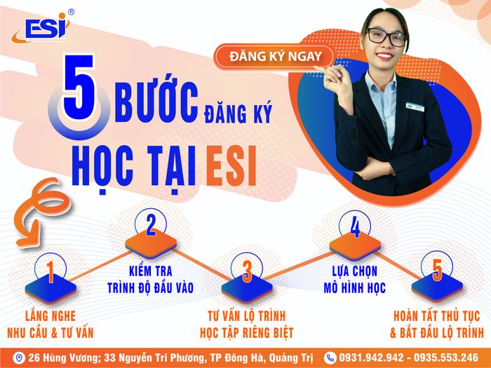Trung tâm Anh Ngữ Quốc Tế ESI - Hình ảnh cơ sở vật chất hiện đại
