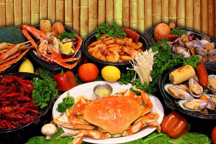 Không gian ấm cúng tại Hải Sản Hồng Hà
