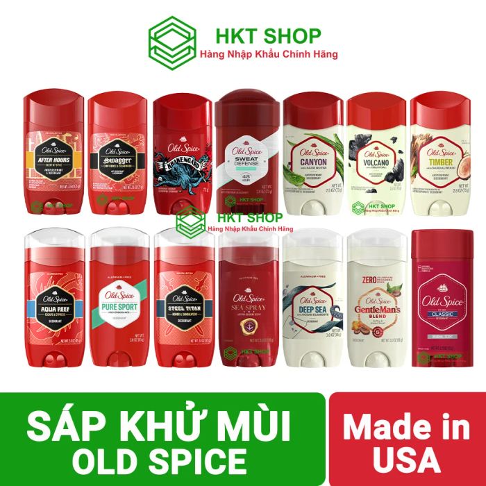 Sáp Khử Mùi Old Spice Dành Cho Nam - Hình ảnh 1