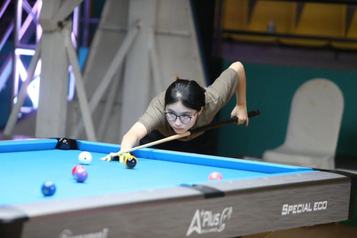 Khu vực chơi bida chuyên nghiệp tại World of Pool
