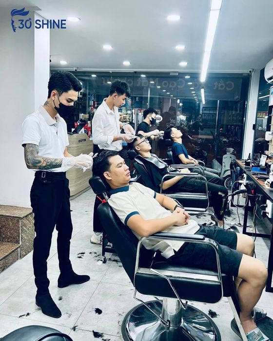 Quy trình cắt tóc chuyên nghiệp tại 30Shine