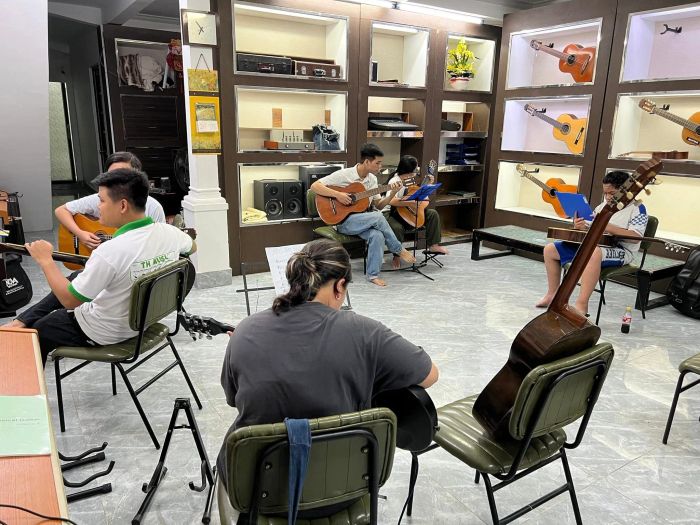 Hình ảnh lớp học tại TH Music