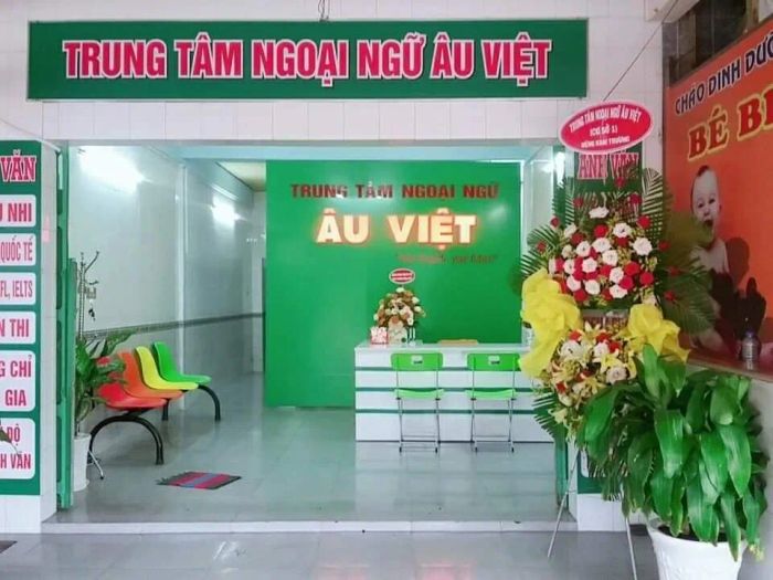 Không gian học tập tại Ngoại Ngữ Âu Việt