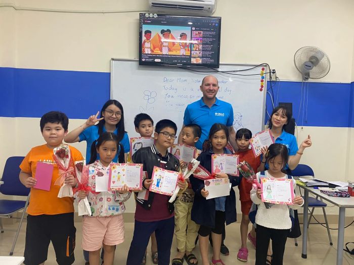 Không gian học tập hiện đại tại IALC English