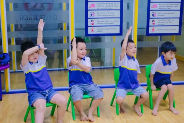 Không gian học tập sáng tạo tại Clever Junior Bình Phước