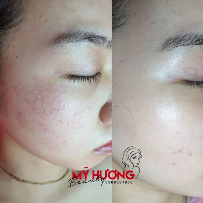 Không gian sang trọng và chuyên nghiệp tại Mỹ Hương Beauty Spa