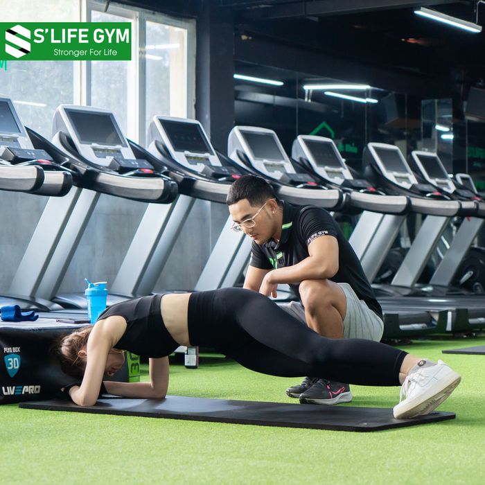 Hình ảnh hệ thống phòng tập đẳng cấp tại S'Life Gym