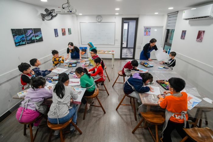 Không gian học tập sáng tạo tại Apple Language School