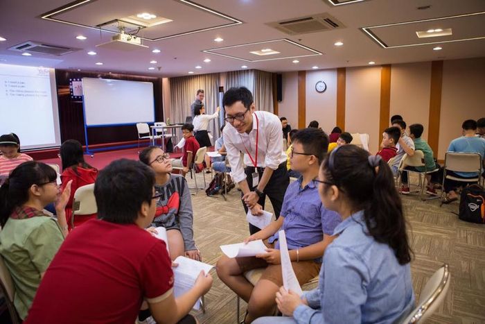 Giờ học tương tác sôi nổi tại trung tâm VUS