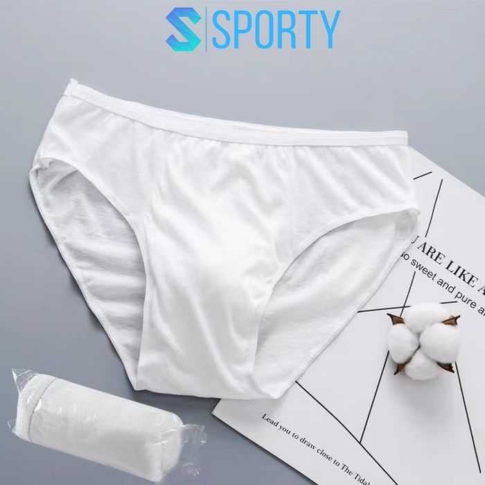 Quần Lót Bầu Giấy Sporty - Ảnh chân thực sản phẩm dùng một lần tiện dụng